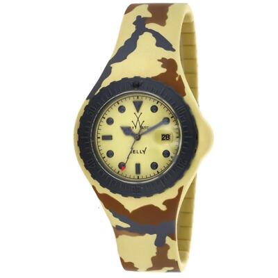 TOYWATCH JYA03SY Unisex Time Only Watch with Silicone Strap
