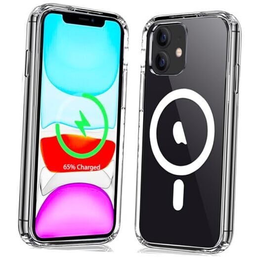 Magnetic Case Compatible with iPhone 11 Case, Compatible with MagSafe Clear