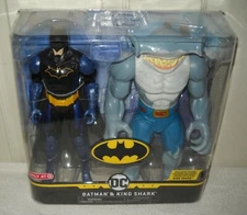 #3487 NRFB Target Stores DC Batman Creature Chaos Batman & King Shark Set