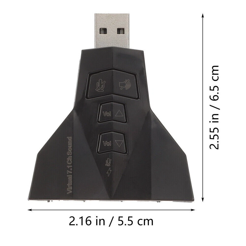 Audio Adapter Seitenansicht