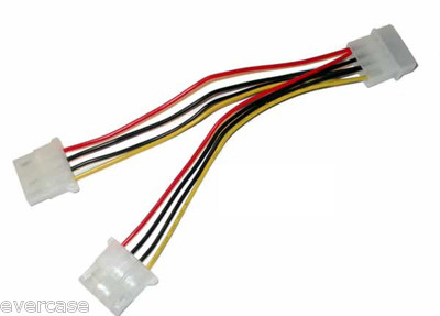 Molex Y Splitter 1 Molex Auf 2 Molex