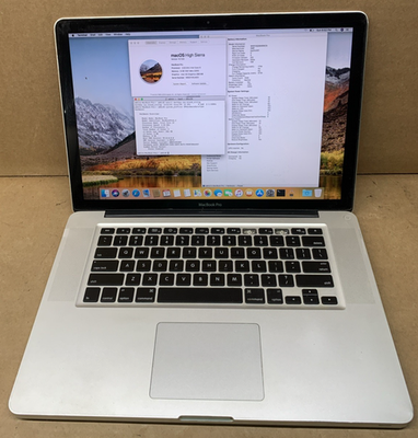 2010 MacBook Pro A1286 15