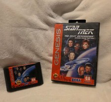 SEGA Star Trek TNG: Echoes From the Past Sega Genesis Action/Adventure 