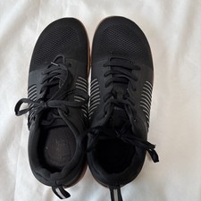 WHITIN Mens Minimalist Trail Running Shoes Black Gum Sole Barefoot Size EU 47/13