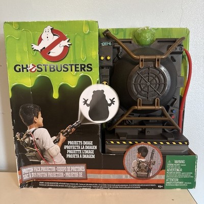 Ghostbusters Proton Pack Projector w/ Exclusive Slimer Ecto Mini Mattel 2016 NIB