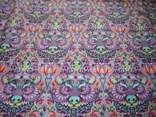 cotton fabric FREE SPIRIT tula pink TINY BEASTS bear with me 1 yards