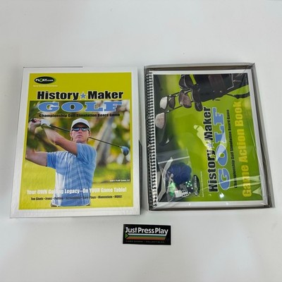 PLAAY History Maker Golf Championship Golf Sumulation Board Game New Unused