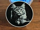 3-Piece Cat Coaster Set – Adorable Feline-Themed Drink Coasters for Home & Offic