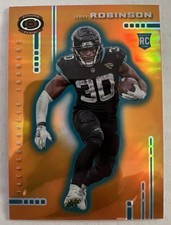 James Robinson 2020 Panini Chronicles Dynagon Orange Prizm RC 34/75 #D-16