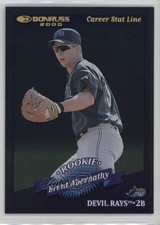 2001 Donruss 2000 Retroactive Stat Line Career 220/254 Brent Abernathy #90 0t2