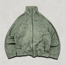 Columbia Fleece Mens Small Full Zip Outdoor Gorpcore Jacket, Green
