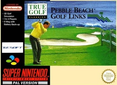 Pebble Beach - Nintendo Super NES SNES Sports Videospiel OVP