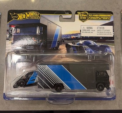 Hot Wheels Premium Team Transport Mazda 787B & Euro Hauler #61 | eBay