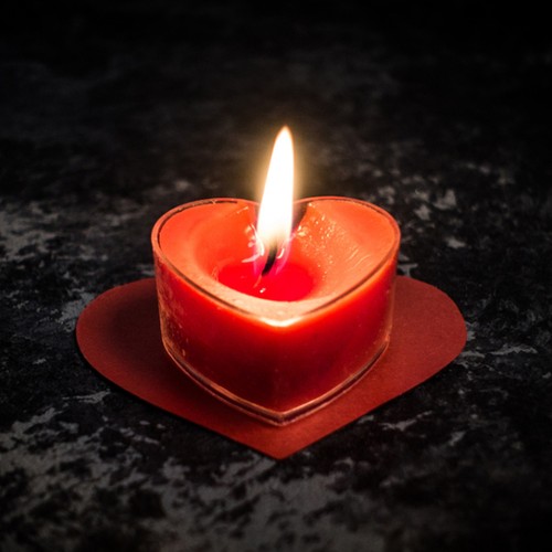  3 zestawy talerzy na podgrzewacze Uchwyt na podgrzewacze Pojemnik w kształcie serca Uchwyt na knot - Zdjęcie 8 z 12