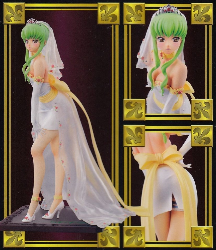 Figure Dress Code C.C. Figure Wedding Dress Ver. Code Geass Banpresto Ichiban Kuji from ...