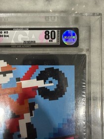 Excitebike Nintendo NES Sealed VGA 80 WATA CGC Graded Not WATA CGC
