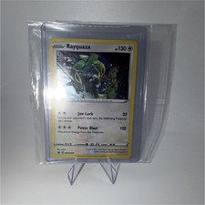 Pokémon Rayquaza SWSH029 Sword & Shield Promo Holo 130 HP Jaw Lock Power Blast