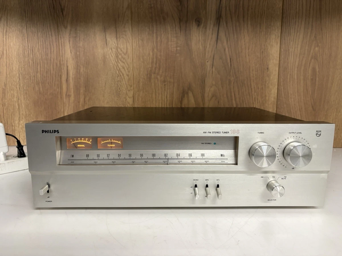 Philips 186 vintage sintonizador estéreo 22AH186 - Muy bueno
