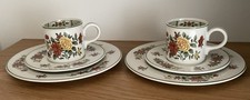 Villeroy & Boch, Design: "Summerday", 2 Kaffeegedecke jeweils 3teilig
