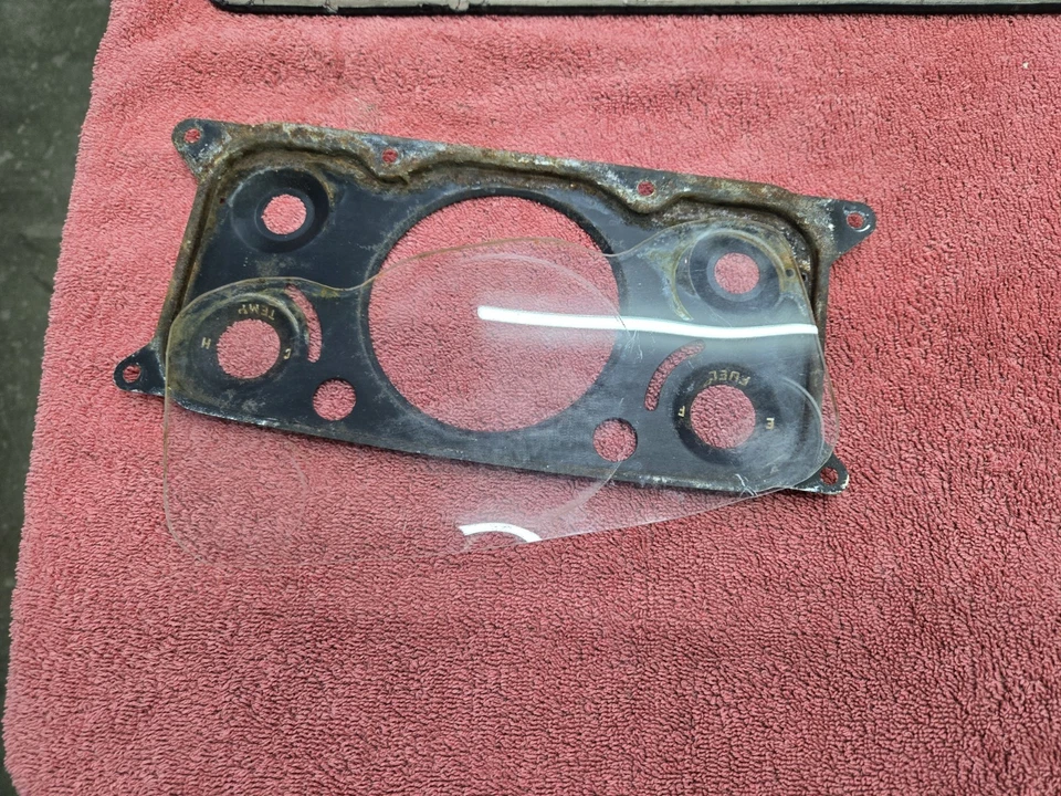 Cuadro de instrumentos calibre camioneta Ford F-100 F-250 F-350 F100 1958 1959 1960 1957 Foto 3 de 4