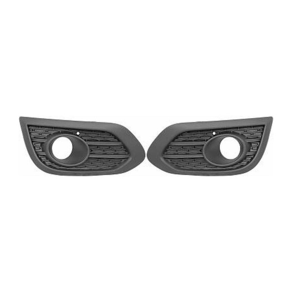 2X Diederichs LüFtungsgitter Rahmen Nebelscheinwerfer FüR Renault Kadjar HA HL-image