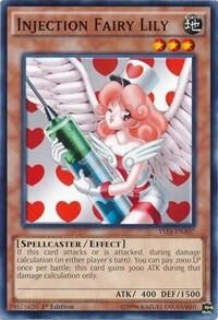 Injection Fairy Lily YS14-ENA07 YuGiOh Super Starter: Space-Time Showdown card