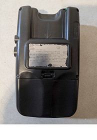 RECAPPED NEC PC Engine GT Launch Edition Black Handheld. With Ever-drive Cart