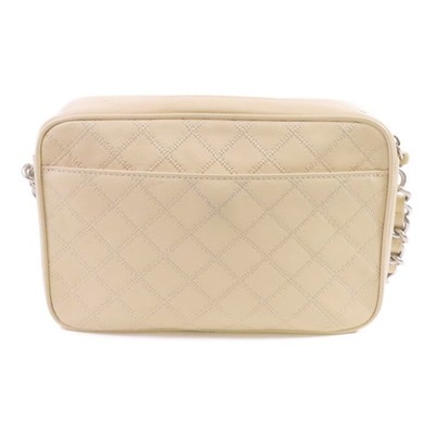 TORY BURCH SHW Chain Shoulder Bag 10005608 Calfskin Leather Beige
