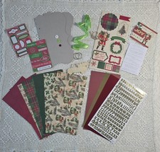 Christmas Junk Journal 2 , Scrapbooking Kit , Mini Album Kit