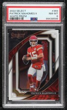 2022 Panini Select Suite Level White Prizm 6/35 Patrick Mahomes II PSA 8 04cw
