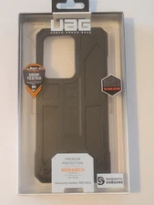 Urban Armor Gear Samsung Galaxy S20 Ultra Case Black Premium UAG Monarch Series