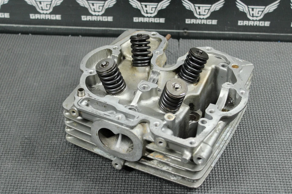 Honda XR250R 1987 OEM motor culata árbol de levas válvulas resorte ¡necesita trabajo! Foto 3 de 4