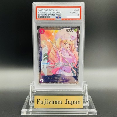 PSA 10 Charlotte Pudding OP08-067 Official Event Prize ONE PIECE