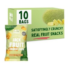 Soul Fruit - Freeze Dried Jackfruit Crisps - Crunchy Dried Fruit Snack