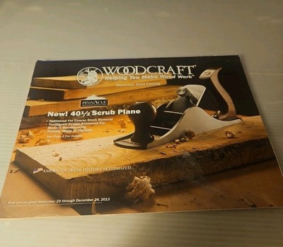 2013 December, Woodcraft Catalog, ''Helping Make Wood Work'', Parkersburg, WV
