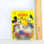 Vintage 1979 #12 Matchbox Walt Disney Mickey Mouse Race Car 1/64 Scale Helmet