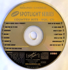 SOUND CHOICE SPOTLIGHT KARAOKE - COUNTRY HITS - VOL 171 - SC8880 - TOBY KEITH