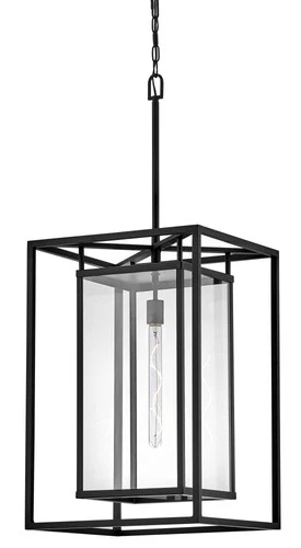 Hinkley Lighting 2592-LL Max 1 Light 17"W Open Air Outdoor - Black - Picture 1 of 6