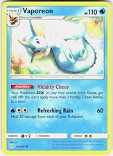 Vaporeon 42/236 SM Cosmic Eclipse Pokemon on eBay