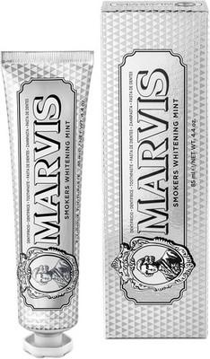 Smokers Whitening Zahncreme, kühle Minze, Strahlendes Lächeln, 85 ml, von MARVIS