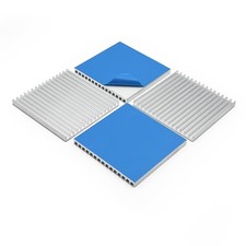 Heatsink Kit 50 x 50 x 4 mm Thermal Conductive Adhesive Tape, Aluminium Thin ...