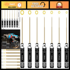 Hex Driver Set 7pcs - Precision Hex Allen Screwdrivers for RC Cars, Drones & Mod