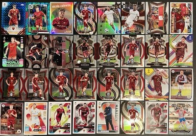Select Serie A AS Roma 32 Card Lot Chrome /150 Aqua Silver /199  Totti