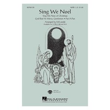 Hal Leonard Sing We Noel Medley ShowTrax CD Arranged by Ed Lojeski