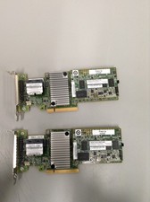 2x 46C9111 IBM M5120 12Gb SAS Raid Controller w/ 1Gb LP