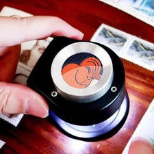 Dual Optical Handheld Magnifier with 30X Magnification and Portable Design