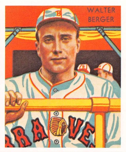 Walter Berger #25 1936 Diamond Stars card