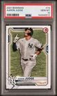 144940012 Aaron Judge 2021 Bowman #74 PSA 10