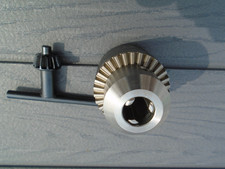 Drill chuck M14 x 1 thread keyed to suit Axminster C0 Mini  Lathe