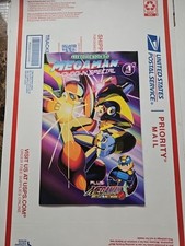 Mega Man Showdown 1 FCBD 2026 UDON Capcom NM- OR BETTER BAG & BOARDED  image